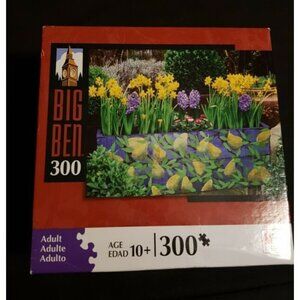 300 piece Narcissus & Hyacinth flower box puzzle New